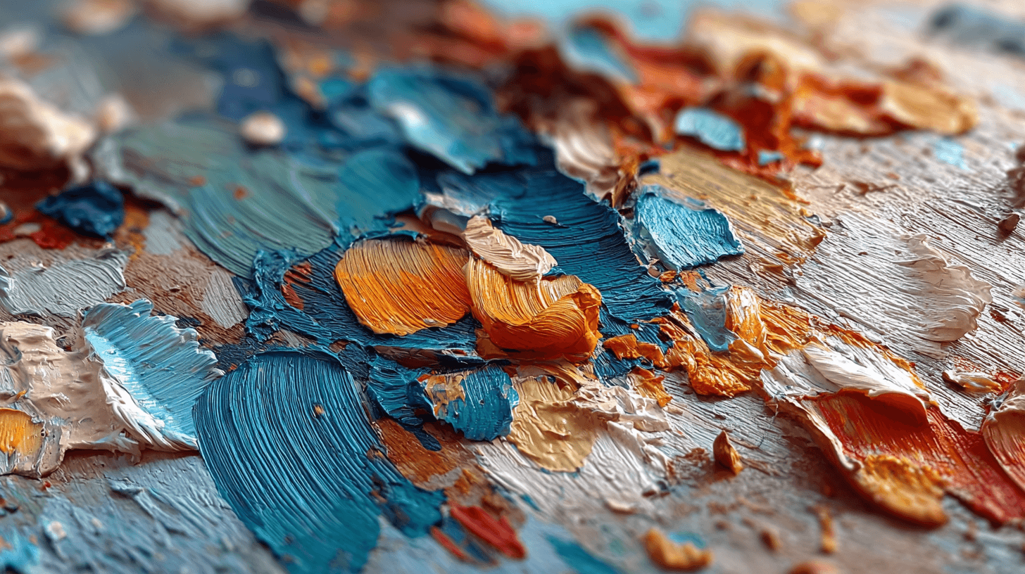 Oil painting palette