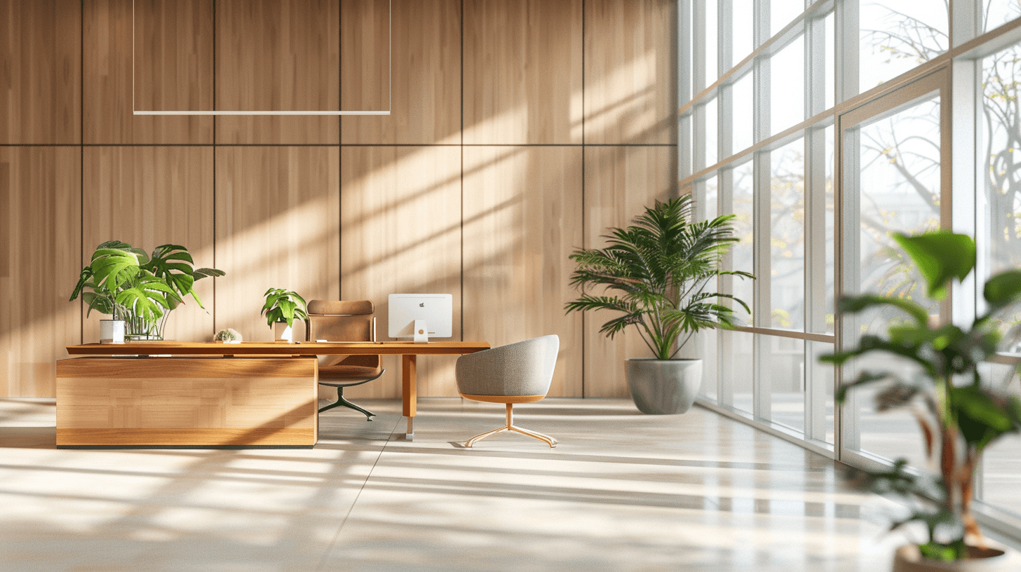 Bright office